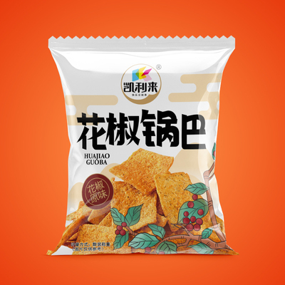 凯利来花椒锅巴解馋零食