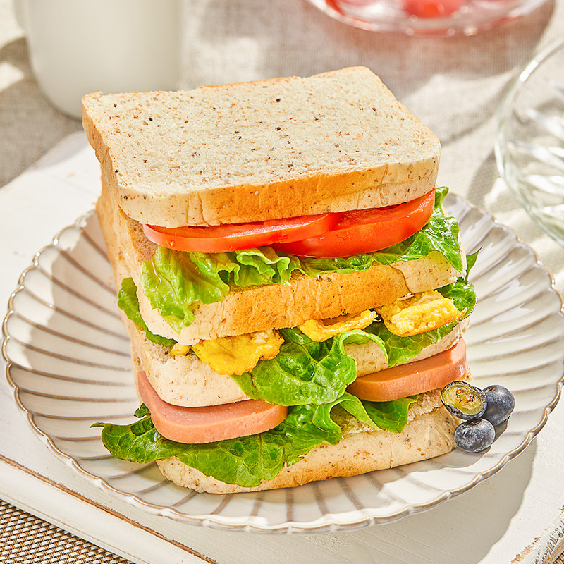 凯利来奇亚籽全麦吐司面包整箱营养早餐食品健康下午茶面包,淘宝优惠券,粉丝福利购,淘宝优惠卷