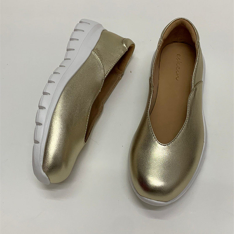 ESKEIN轻便舞蹈鞋软底妈妈鞋奶奶鞋厚底大码工作鞋上班久站不累脚