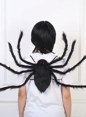 90/125CM Horror Plush Spider Bag Decoration Halloween Candy