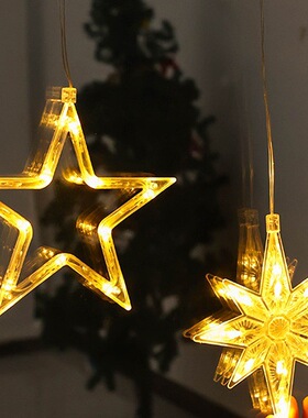 Led Christmas Suction Plate Lamp Christmas Holiday Atmospher