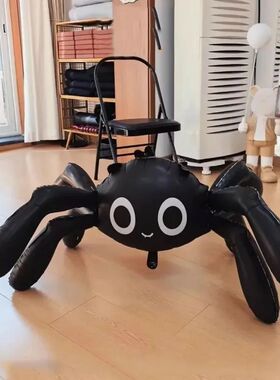 3D Black Spider Balloon Ghost Festival Party Decorations Tri
