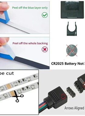 RGB LED Strip Light 5050 Bluetooth APP IR Remote Control USB