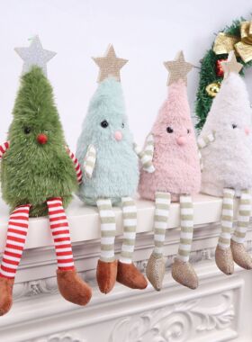 Christmas Decorations Cute Plush Doll Home Party Doll Decora