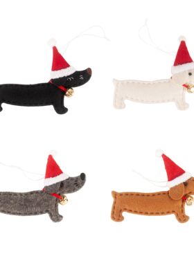 Christmas decorations Christmas tree cute cartoon pendants C