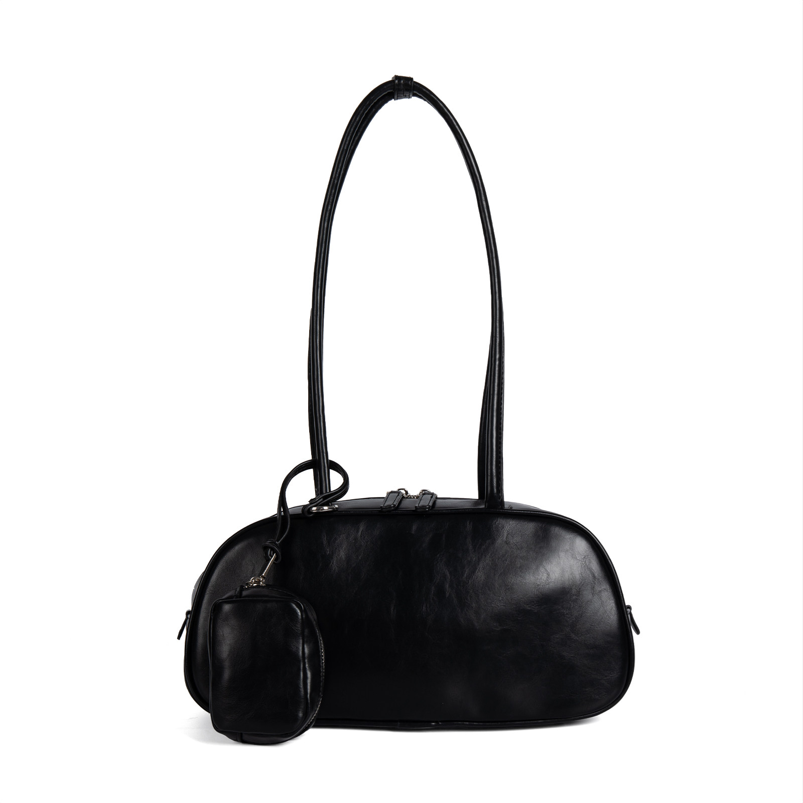 Dotlyn韩国东大门油蜡皮单肩腋下包新款高级感时髦通勤法棍包包女,淘宝优惠券,粉丝福利购,淘宝优惠卷