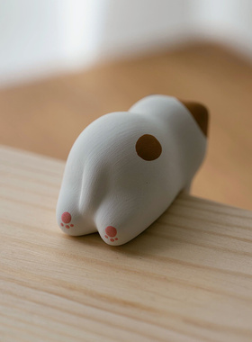 西米集市日本龙虎作可爱猫咪摆件