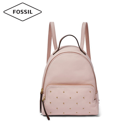 fossil leather backpack womens