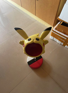 宝可梦皮卡丘落地摆件客厅沙发新款收纳置物架装饰品开业乔迁礼品