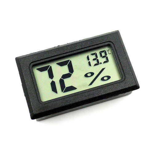 电子温湿度计 雪茄盒温湿计 散装烟丝口粮温湿表 专业精致温湿计 - 图3