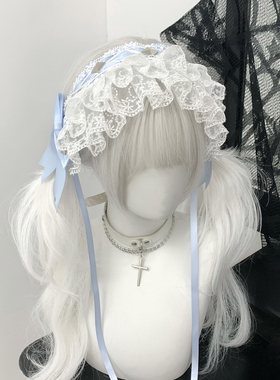 原创铆钉发带可爱lolita