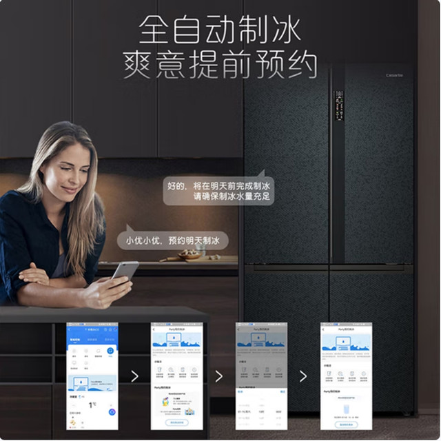 Casarte 609 zero built-in refrigerator