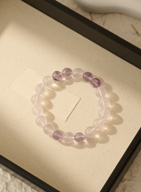 新中式紫水晶天然石手链