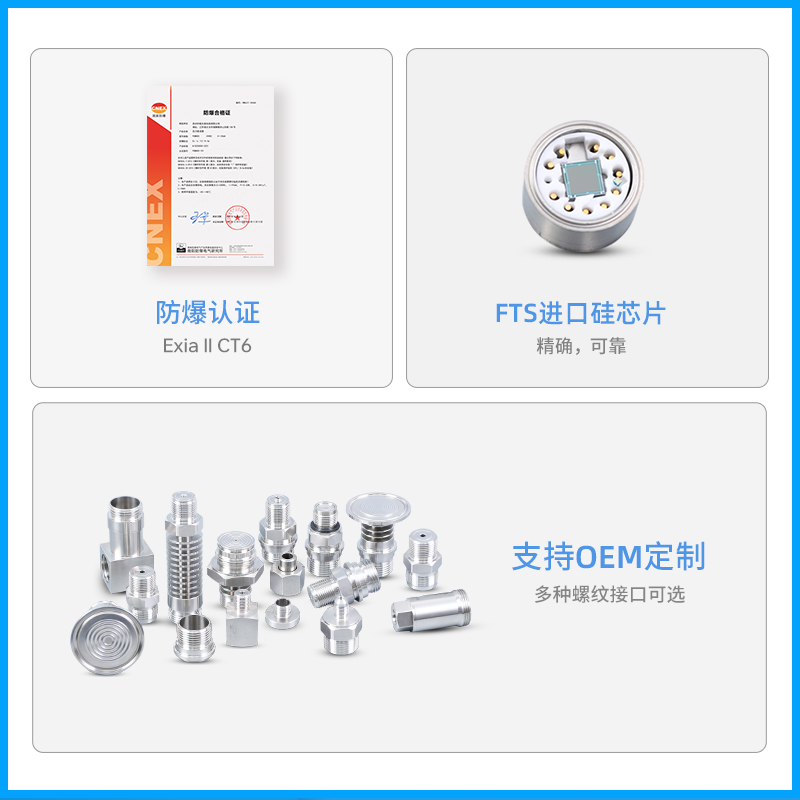 PCM400防爆型数显压力变送器防爆型现场显示压力变送器传感器-图1