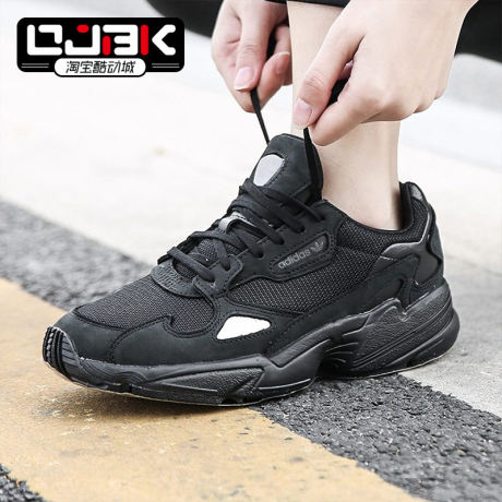 adidas Adidas Clover Falcon Men's and Women's Sports Black Warrior Daddy  Shoes EG2864 F37016