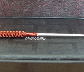 手工银针银锋针可做88银硬针