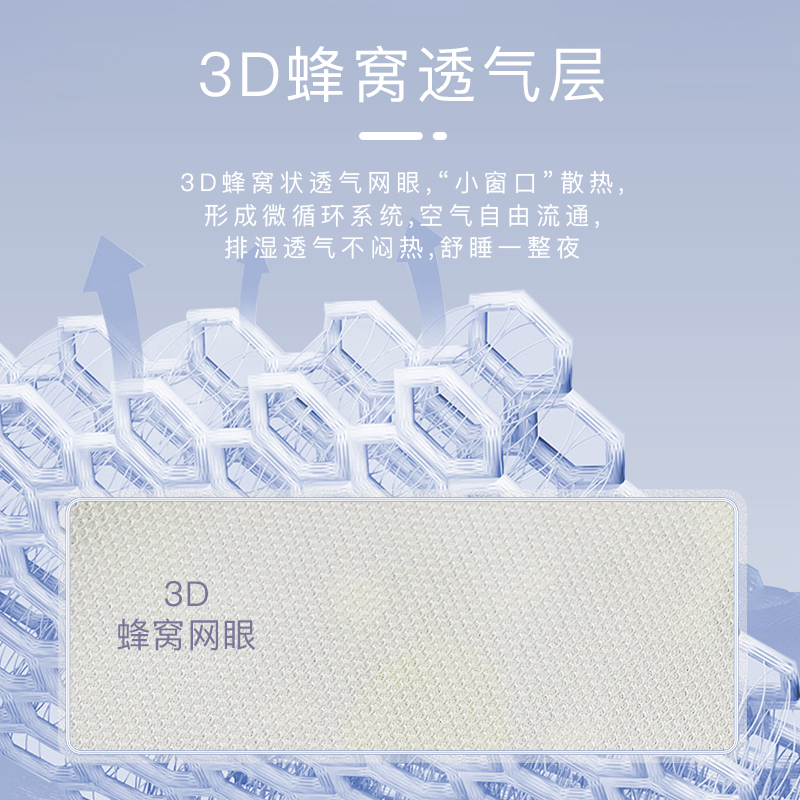 梦洁冰丝席三件套夏季凉感透气席子家用可水洗可折叠凉席 - 图3