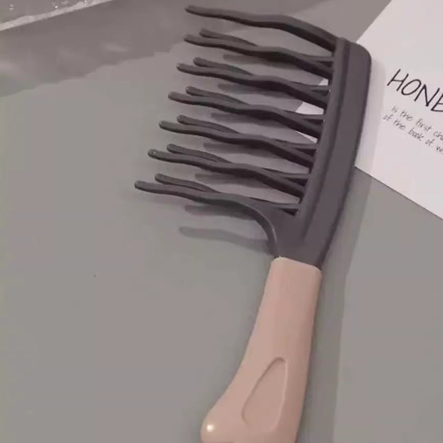 双排大齿梳男女同款排骨梳卷发造型梳羊毛卷Y17,淘宝优惠券,粉丝福利购,淘宝优惠卷