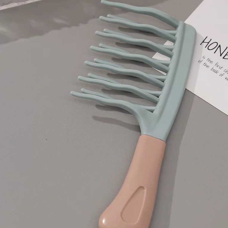 双排大齿梳男女同款排骨梳卷发造型梳羊毛卷Y17,淘宝优惠券,粉丝福利购,淘宝优惠卷