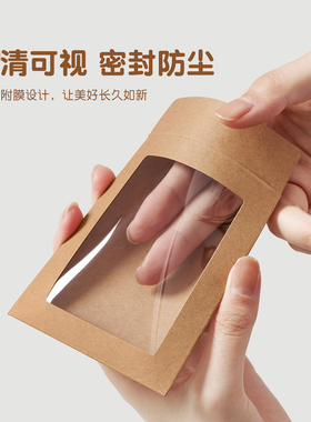 A4开窗透明膜信封式4寸6寸纸相框