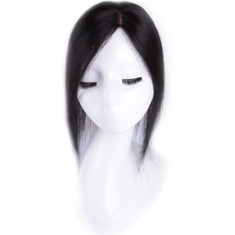 青丝黛假发商城青丝黛织发发块真发假发片发顶补发头顶假发片隐形轻薄款全国包邮3