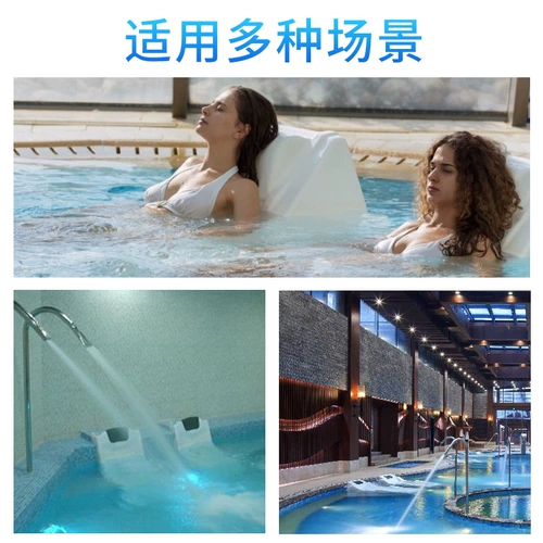 Гидротерапия бассейна бассейн Массаж Массаж гидроэнергетический массаж вместе спа -подводной подводной лод Акрил девять -яма серфинг