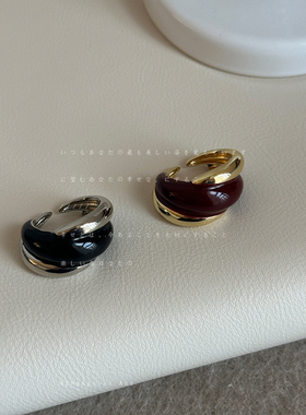 潮流ins滴油戒指女复古小众设计感独特个性时尚精致百搭指环戒子