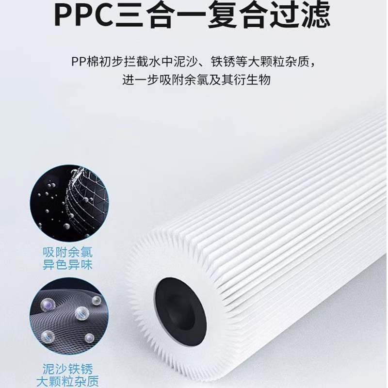 适配苏宁极物小Biu净水器滤芯R500-W1净水机PPC复合滤芯RO反渗透