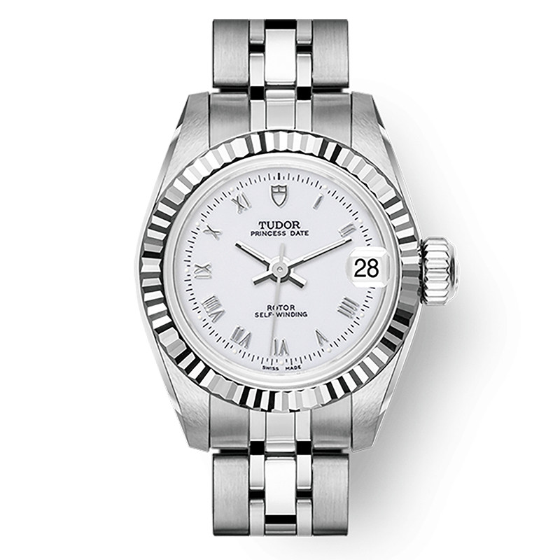 帝舵Tudor公主系列钢带简约大气自动机械女表M92514-0001 帝舵Tudor公主系列钢带简约大气自动机械女表M92514-0001