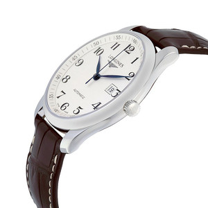 瑞士名表浪琴LONGINES名匠系列皮带自动机械男表L2.893.4.78.3