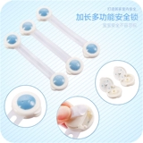 Детский дверной универсальный защитный замок для выдвижного ящика, анти-защемление