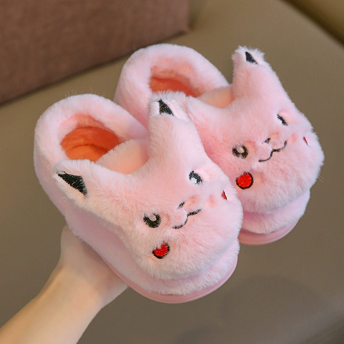 Детские тапочки, нескользящая обувь, удерживающая тепло милая детская детская сумка, демисезонные туфли