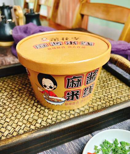 菜花李冲泡型包装麻酱米线菜花李官方旗舰菜花速食细米线酸辣米线 - 图0
