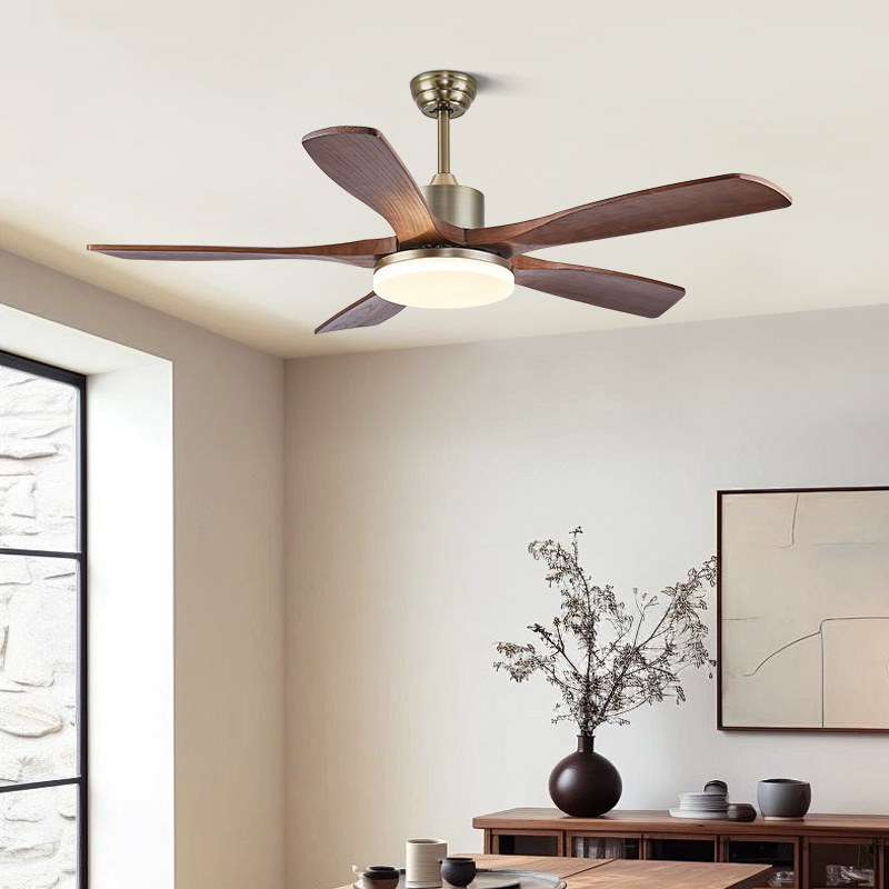 中古风扇灯包豪斯美式复古家用客厅卧室南洋风餐厅变频护眼吊扇灯,淘宝优惠券,粉丝福利购,淘宝优惠卷