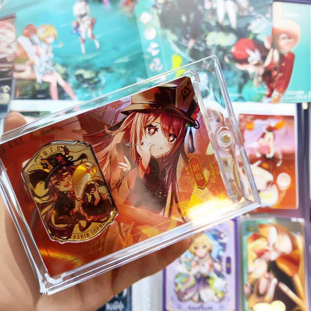 米卡原神卡片2元包68包第4弹雷电整盒卡片小卖部文具店摆地摊