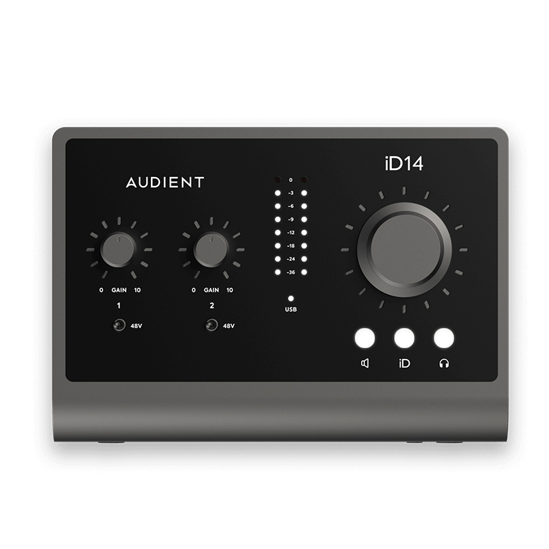 Audient iD14 MKII二代 10进6出USB音频接口MK2录音直播声卡 - 图3