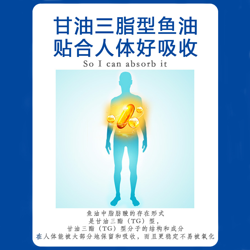 深海鱼油中老年成人旗舰店软胶囊 康纽莱保健品鱼油/深海鱼油
