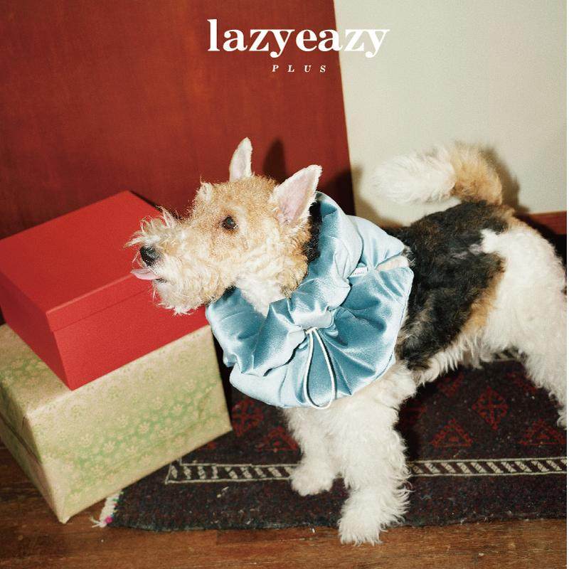 LazyEazy伊丽莎白圈柔软丝绒充棉围脖猫咪狗狗绝育防护项圈可爱,淘宝优惠券,粉丝福利购,淘宝优惠卷