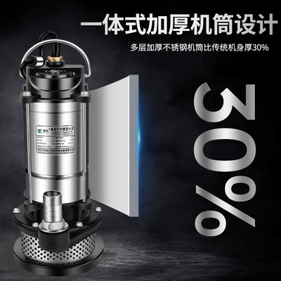 渝乐潜水泵220v高扬程井水家用小型抽水泵大流量农用灌溉排污抽水