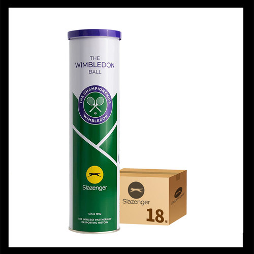 豹子网球训练整箱小豹子史莱辛格温网比赛用球Slazenger铁罐施莱 - 图0