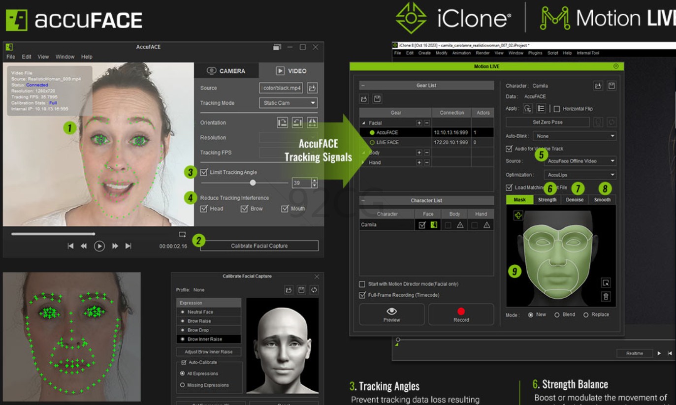 iclone8.4中文Character Creator4.4 Headshot2.0联动UE5.3ic8cc4 - 图3