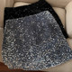 Gold velvet skirt, sequin hip-hugging skirt, autumn and winter style