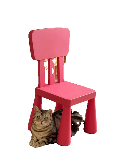 Детское кресло маленькая красная книга из той же пластиковой основы, семейство сгущенное четырехполосное кресло, разборное для экспресс -табурет