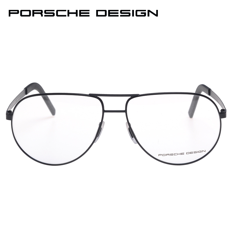 保时捷眼镜架全框PorscheDesign复古圆形蛤蟆镜 眼镜框近视P8280 - 图1