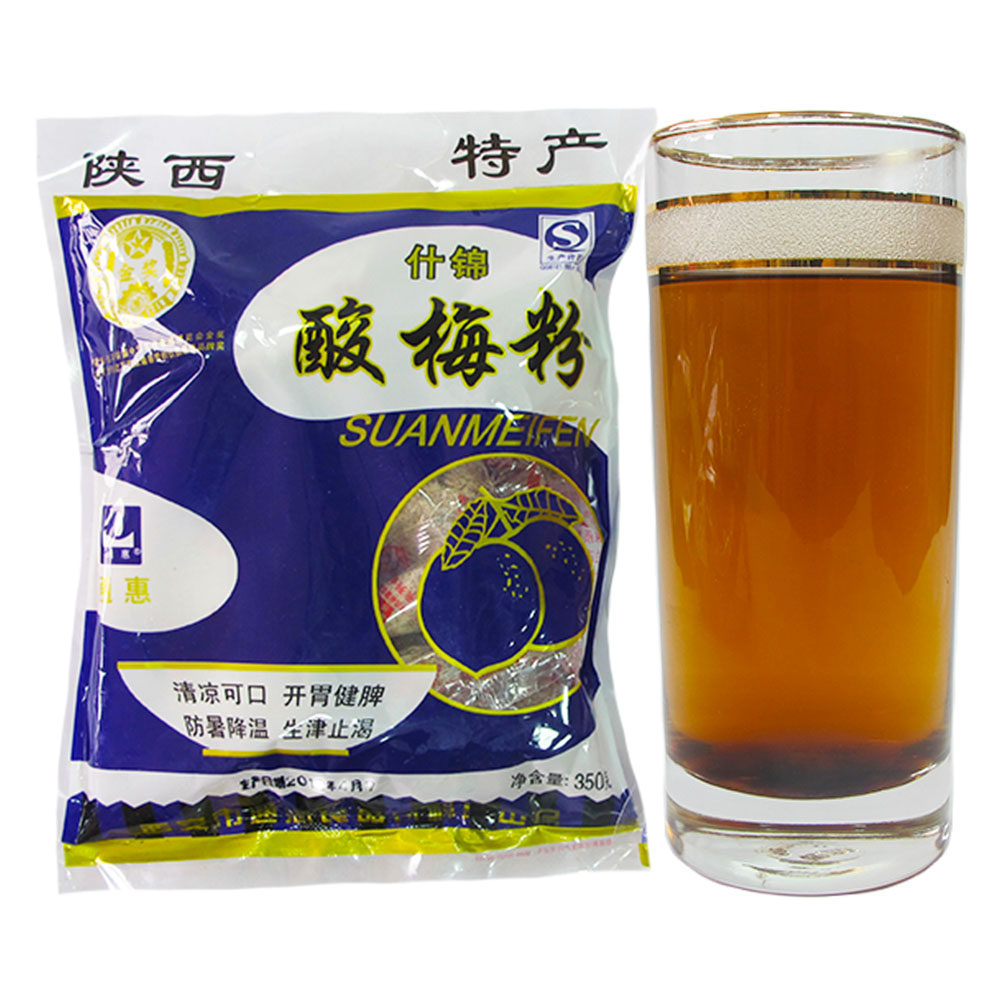 通惠什锦酸梅粉冲饮陕西特产儿时零食小包装老西安梅子粉家用桂花