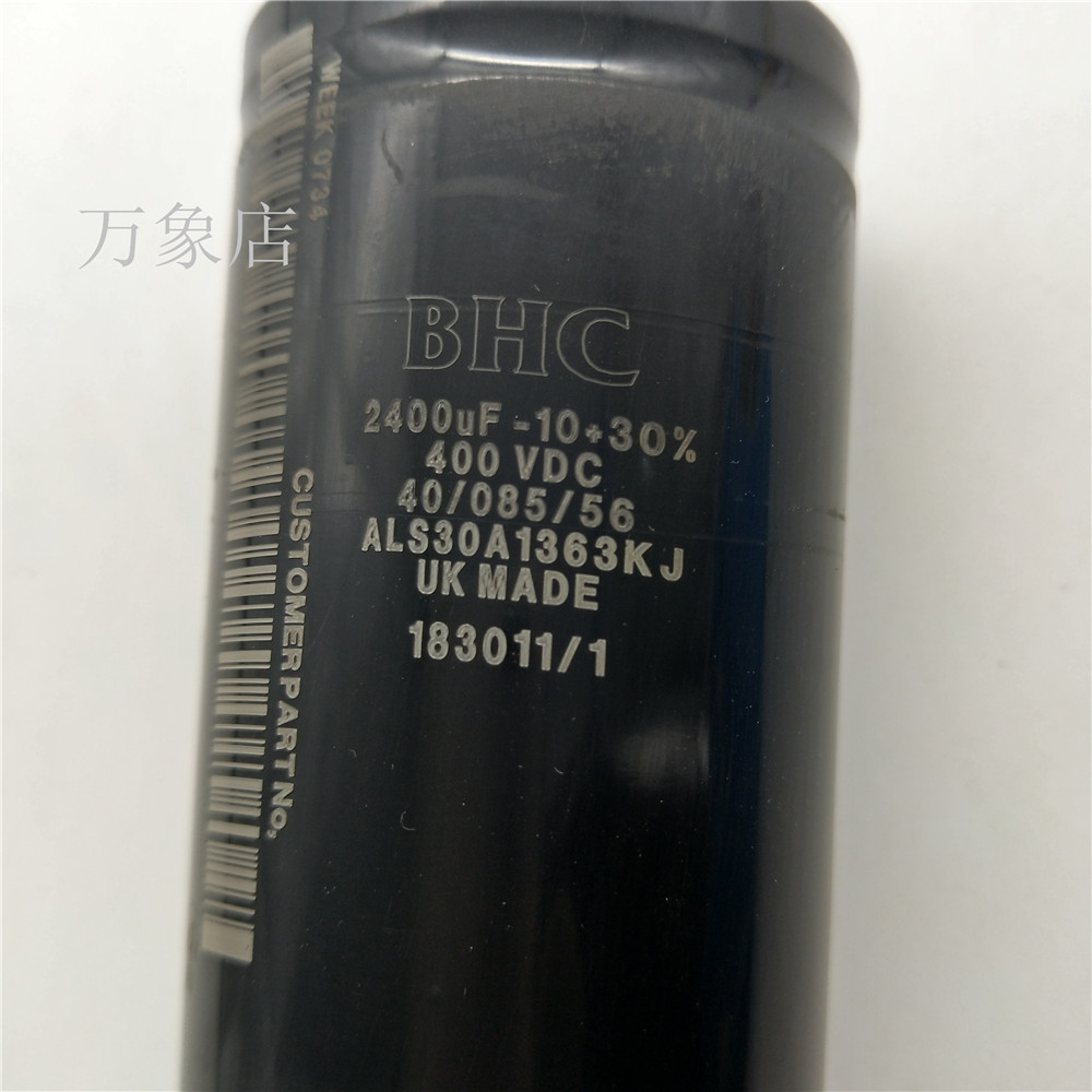 英国BHC 2400UF 400V ALS30A1363KJ电解电容50*115mm实物拍摄现货-图0