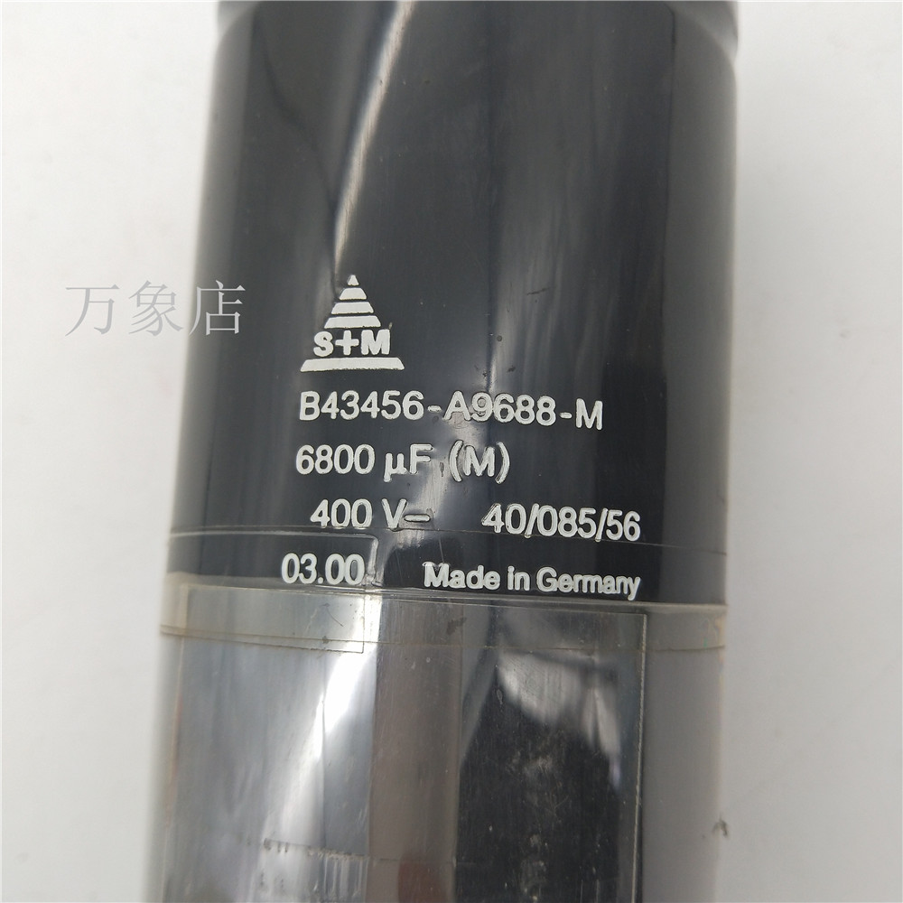 德国S+M B43456-A9688-M/6800UF 400V B43566-U9278-M1/2700UF-图1