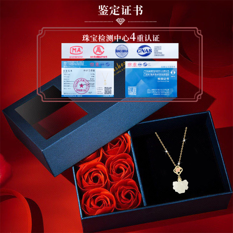 妈妈生日礼物实用适合送母亲婆婆项链首饰高级感女生教师节女老师