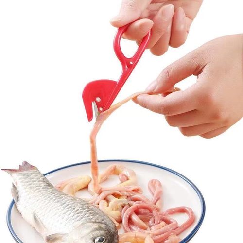 杀鱼器破鱼肚工具杀泥鳅黄鳝刀通肠刀去虾线器开肚刀鸡鸭肠刀剖肚 - 图0
