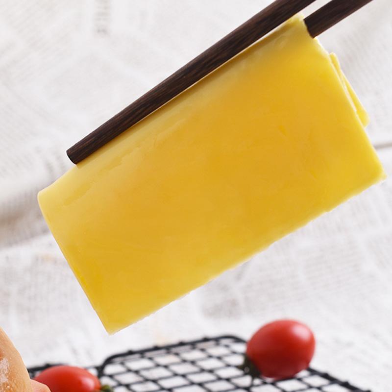妙可蓝多芝士片黄白车达妙可兰多干酪奶酪片汉堡三明治黄80片984g - 图2